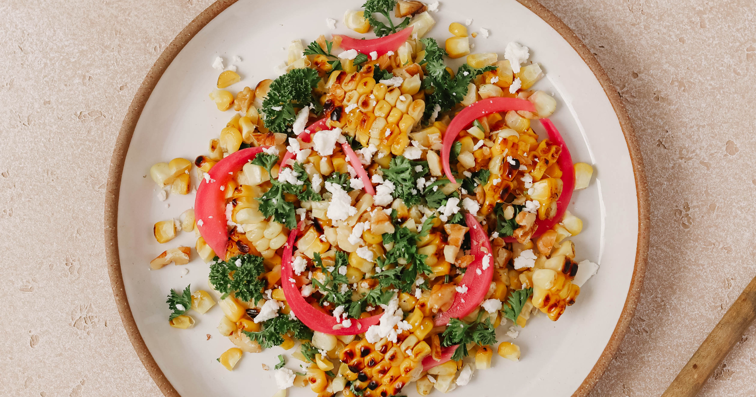 Grilled Corn Salad
